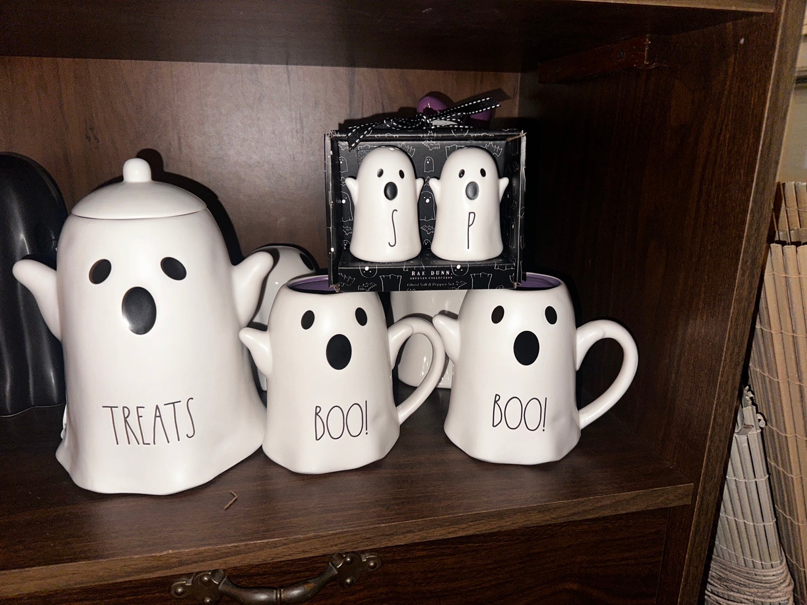 Rae Dunn Halloween ghost bundle