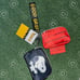 Peanuts Snoopy Figural Doghouse Crossbody Bag & wristlet keychain set