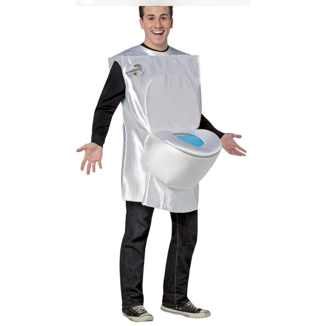 Toilet (3D Toilet Seat Costume) - Rasta Imposta Brand New in package. Adult size