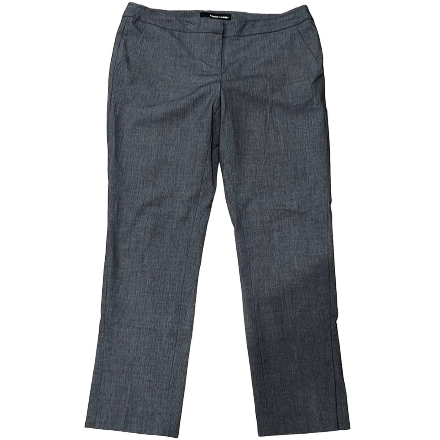 Amanda & Chelsea Women's Ankle Slim Leg Pants Trouser Dark Gray Size 6