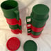 NOS Tupperware Cocoa Mugs with Coasters