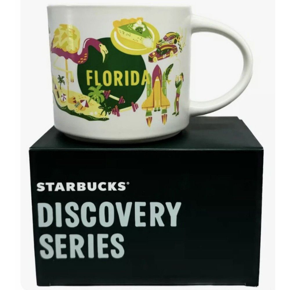 New Release: Starbucks 2024 Florida Been There Collection Coffee Mug NEW IN BOX