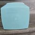 Vintage Tupperware set of 5 various sizes with lids. Pastel blue 1960's