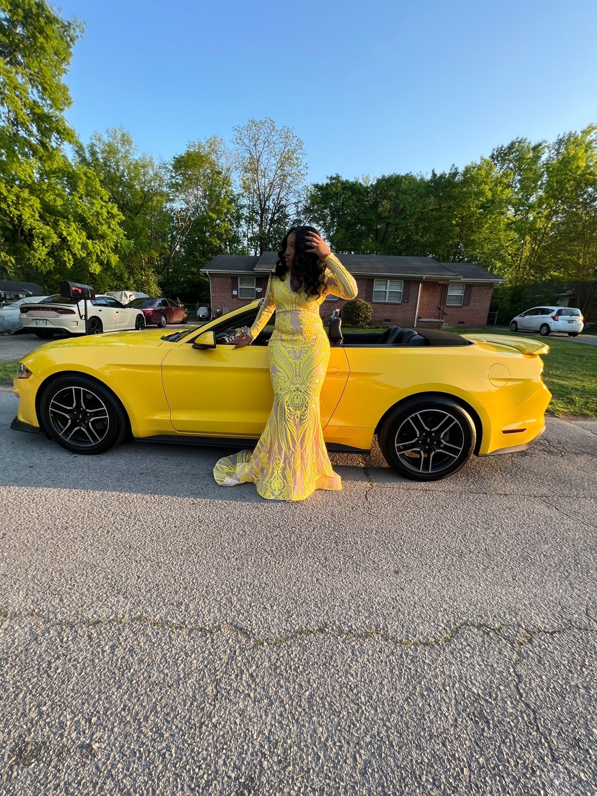 Prom dress large