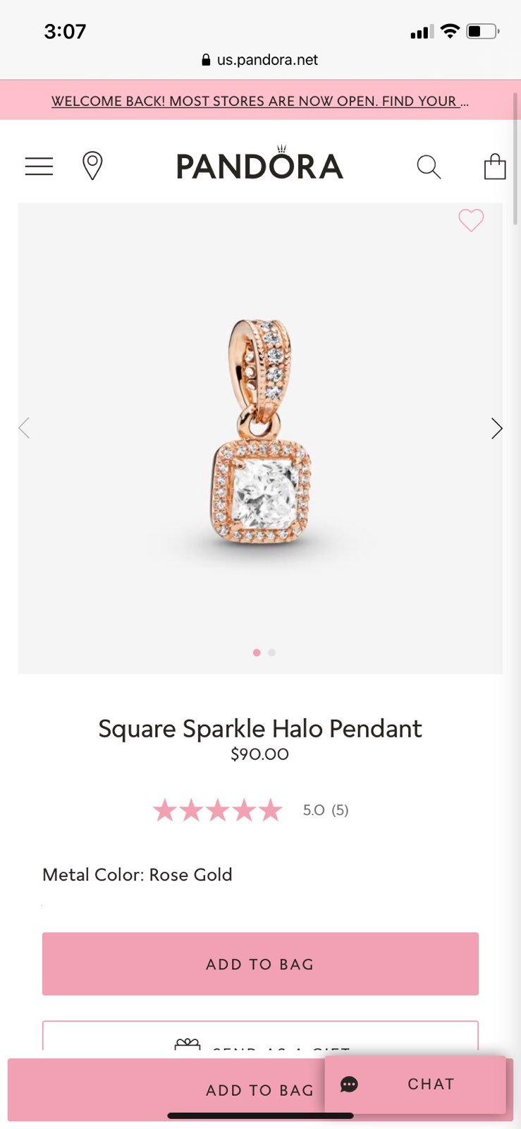 PANDORA pendant