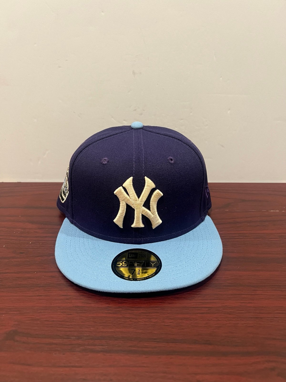 New Era, 59Fifty Fitted Hat, New York Mets, Purple & Blue, 7 3/4