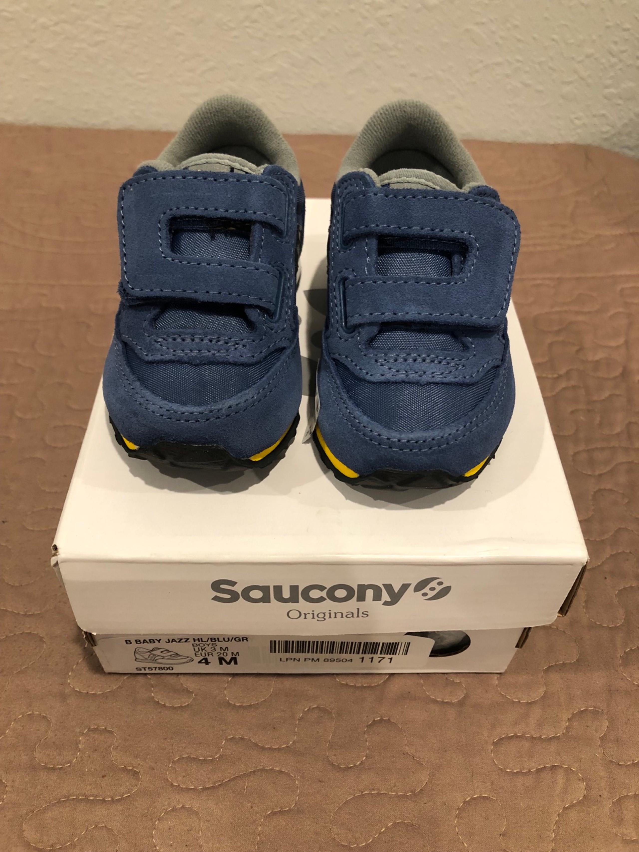 Saucony Originals B Baby Jazz Hook & Loop Sneaker (Size 4M)