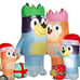 Bluey christmas inflatable