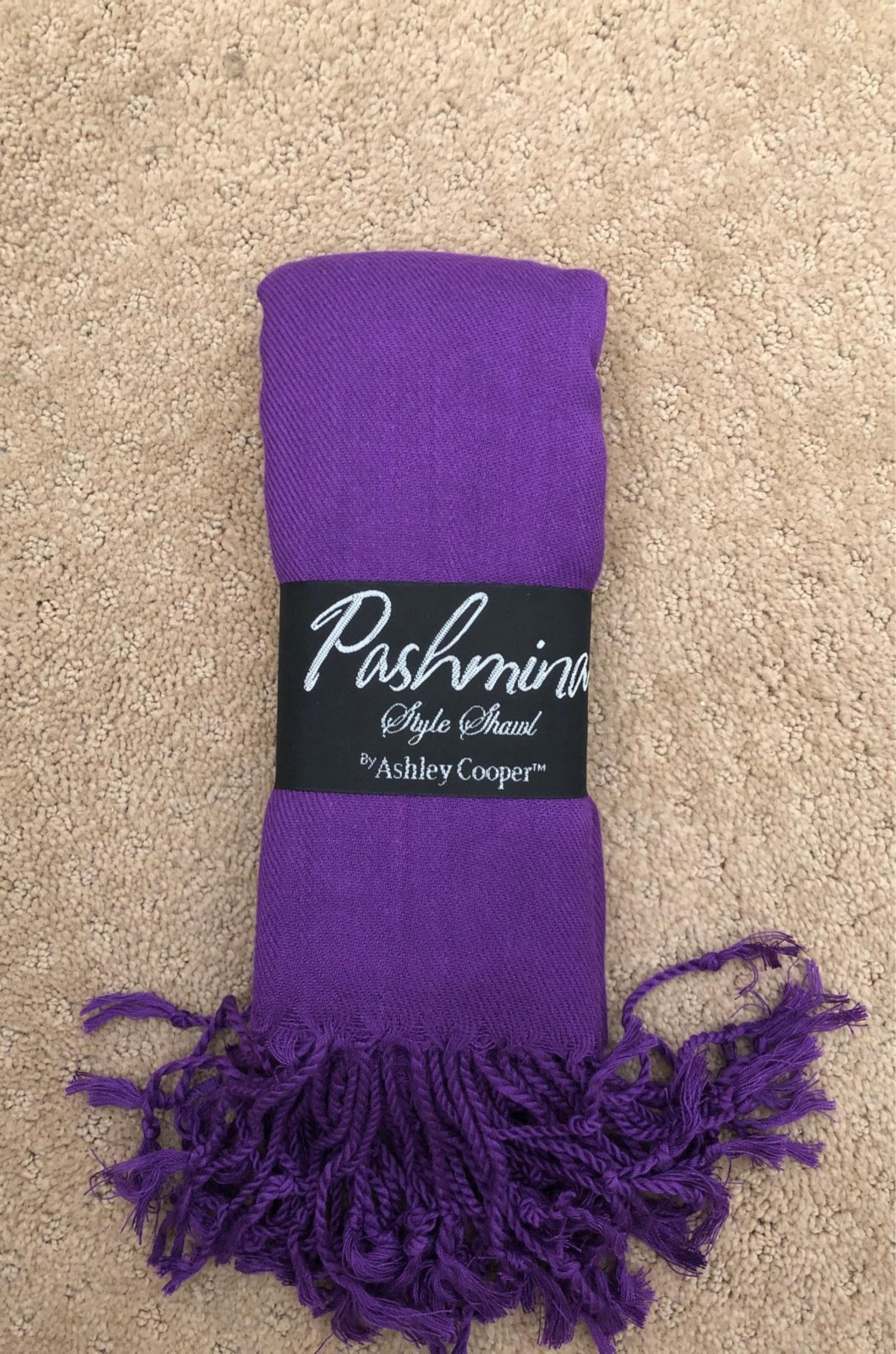 NEW purple Pashmina