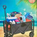 Mac Sports XL Folding Wagon with Brakes Max Load 350Lb