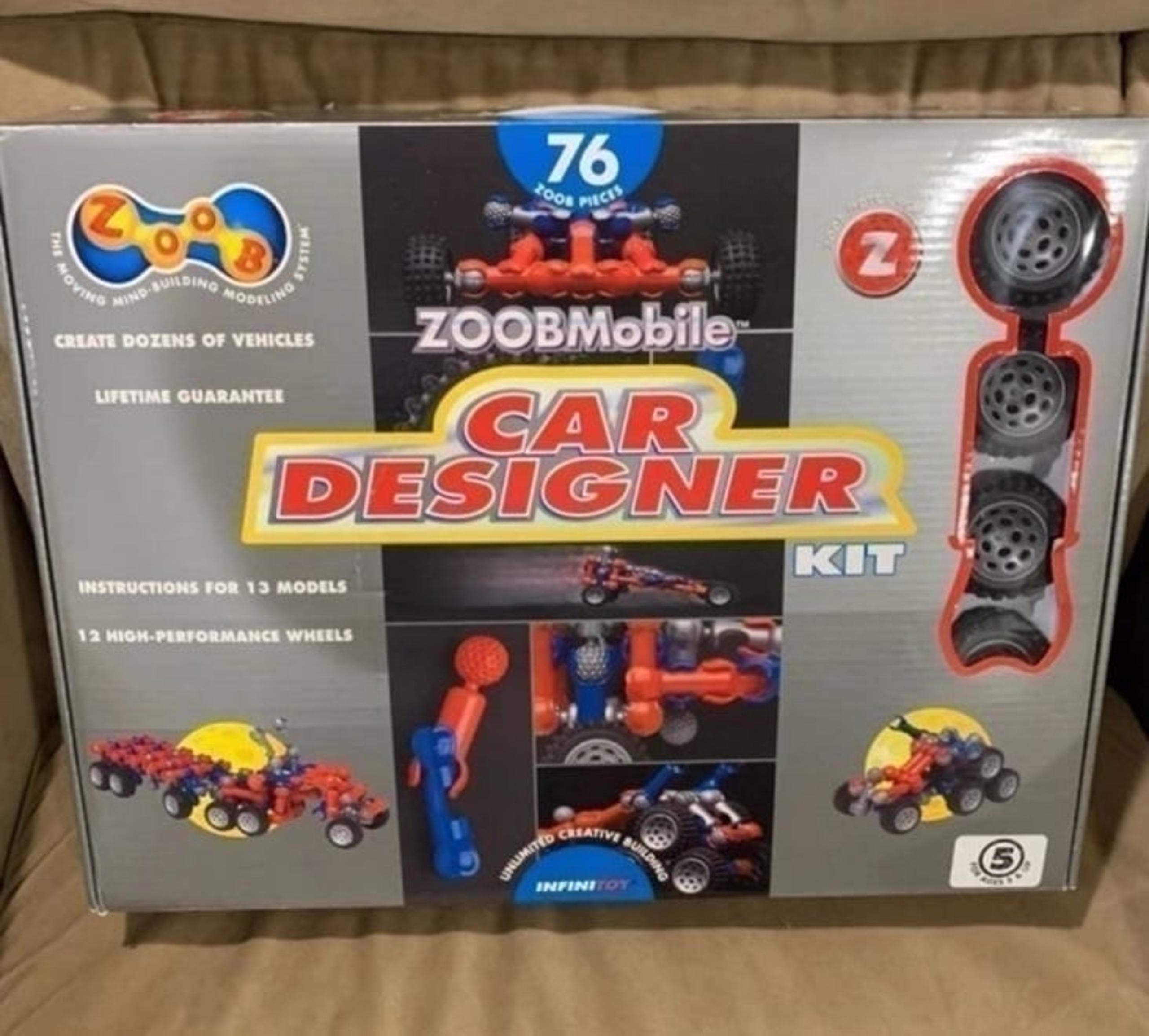 ZoobMobile Car Designer Kit