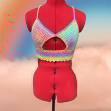 Crochet Peekaboo Top