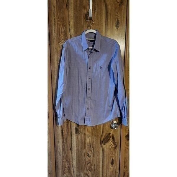 Ralph Lauren violet collard button-down dress shirt