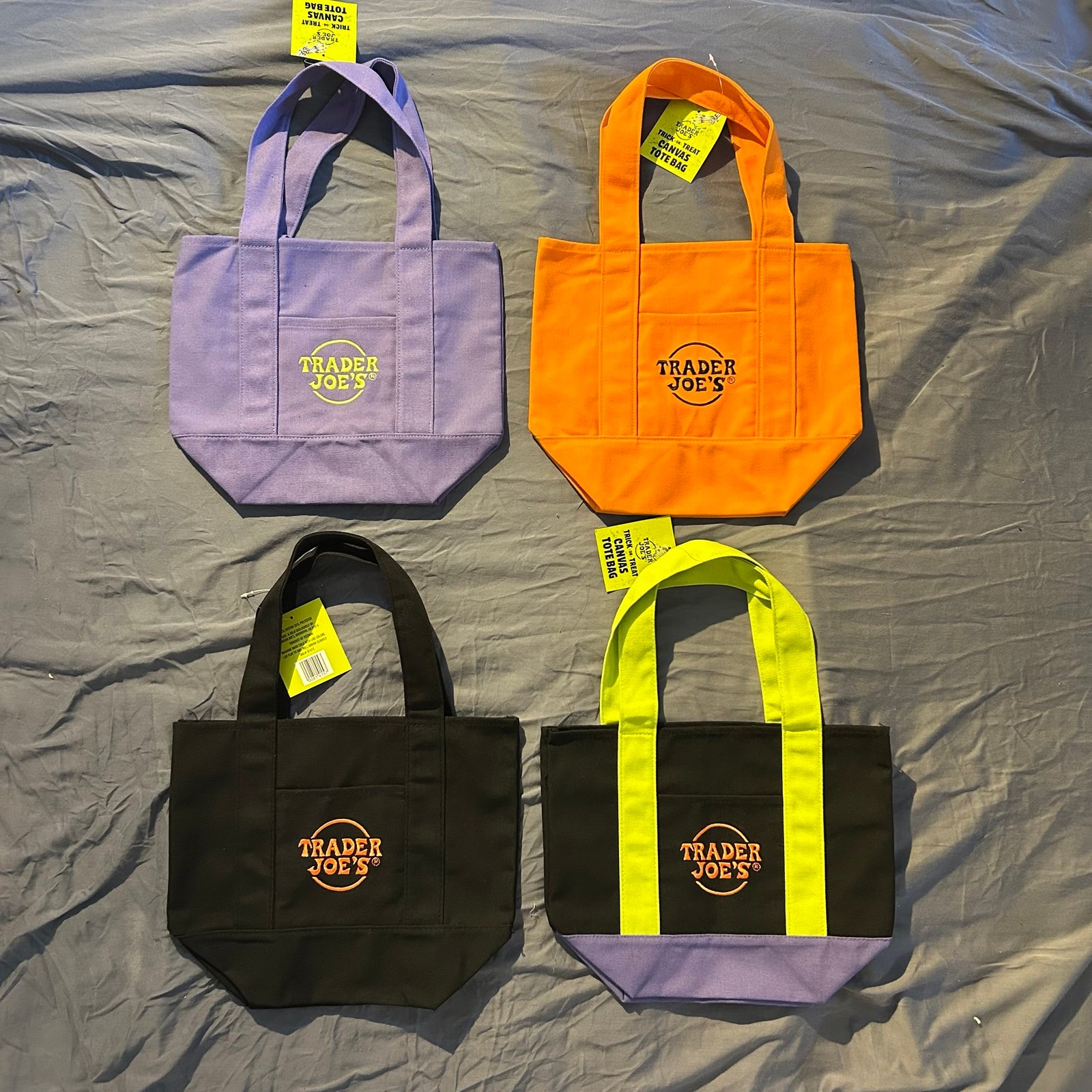 Trader Joe's Halloween Tote Bags