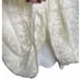 Sundance Women's Ivory Mesh Embroidered Tank Sun Dress Size 8 Sleeveless Lined
