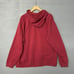 Vintage Timberland Faded Red Drawstring Hoodie XL