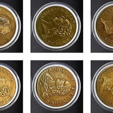Set of 6 French coins Napoleonic series Louis XVI Louis XV Charles X Uncirculate