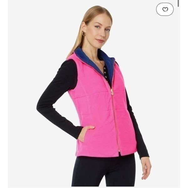Lilly Pulitzer Brooklee Reversible Vest size small