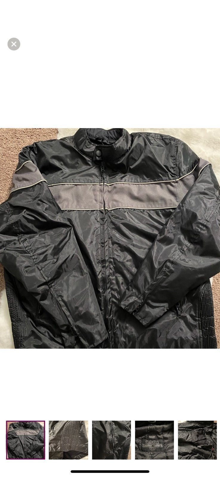 Leather Thinsulate Jacket