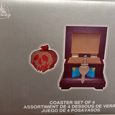Disney Poison Apple Coaster set