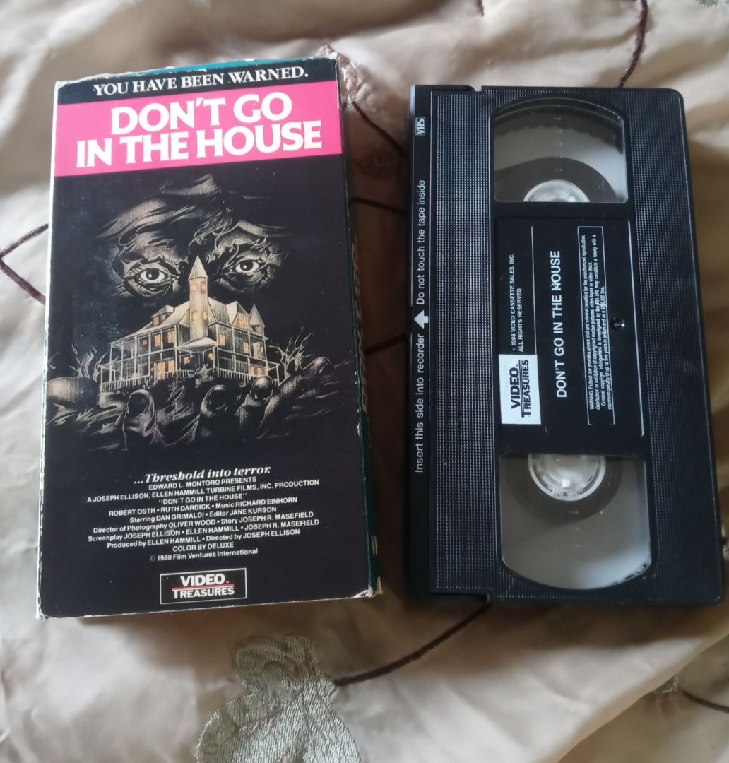 1988 Dont go in the house VHS
