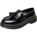 Dr. Martens black platform loafers with fringe, size 23cm.