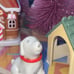 Little Tikes family with dog & doghouse cute! Tykes dollhouse