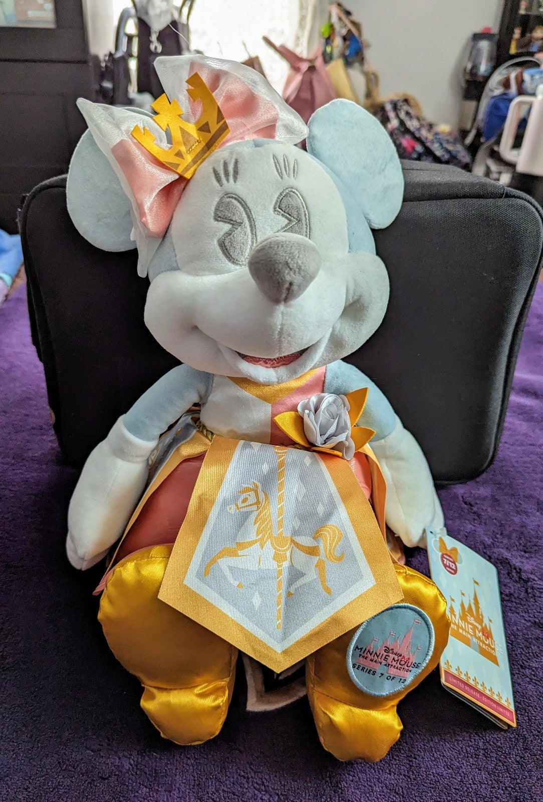 Disney's Minnie Mouse The Main Attraction King Arthur's Carousel Plush