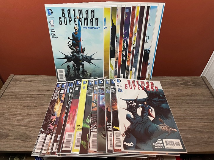 BATMAN / SUPERMAN: #1-28 + ANNUALS #1-2 (DC) New 52, Comic Book Lot