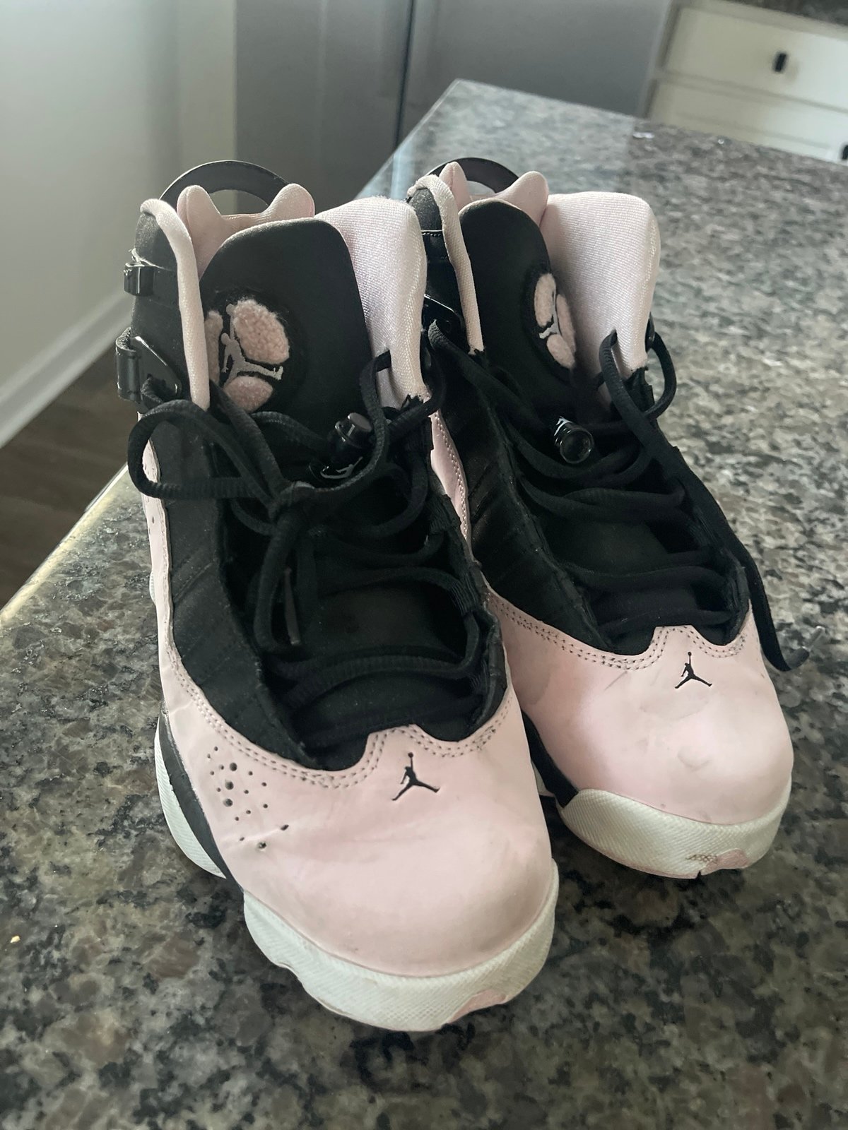 Jordan pink and black