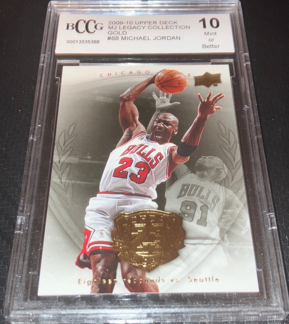 11 Psa 10 basketball/football cards lot