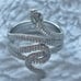 bomb party reign villian snake ring size 11