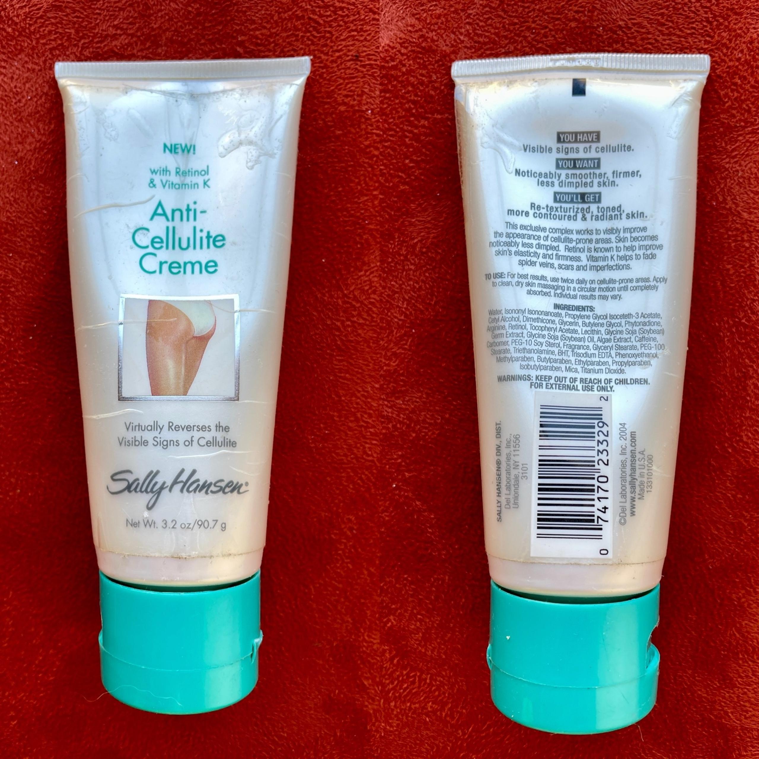 Sally Hansen ANTI-CELLULITE CREME With Retinol & Vitamin K