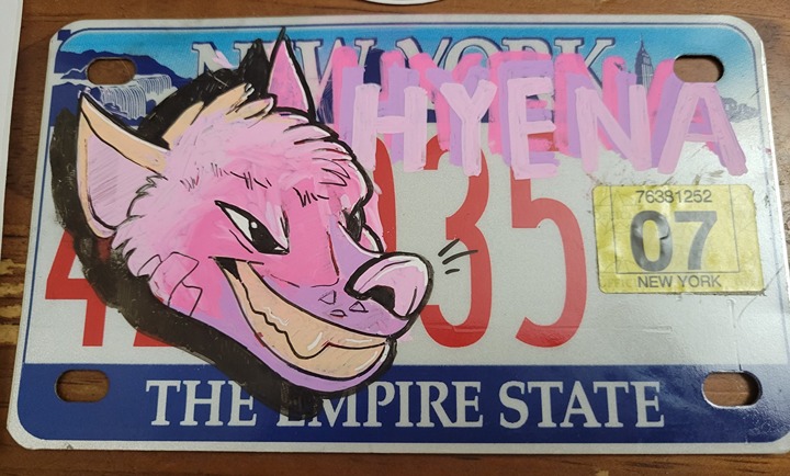 Hyena Painting