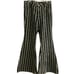 GRACE in LA High Waist Flare Leg Striped Bell Bottom Jeans 31