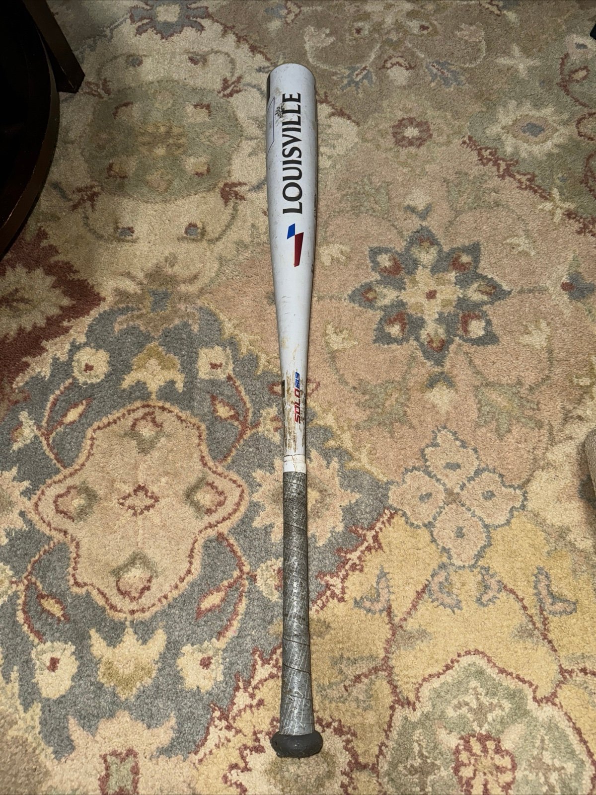 Louisville Slugger Solo 619 Baseball MLB Bat White 31in 28oz Barrel 2 5/8 Item