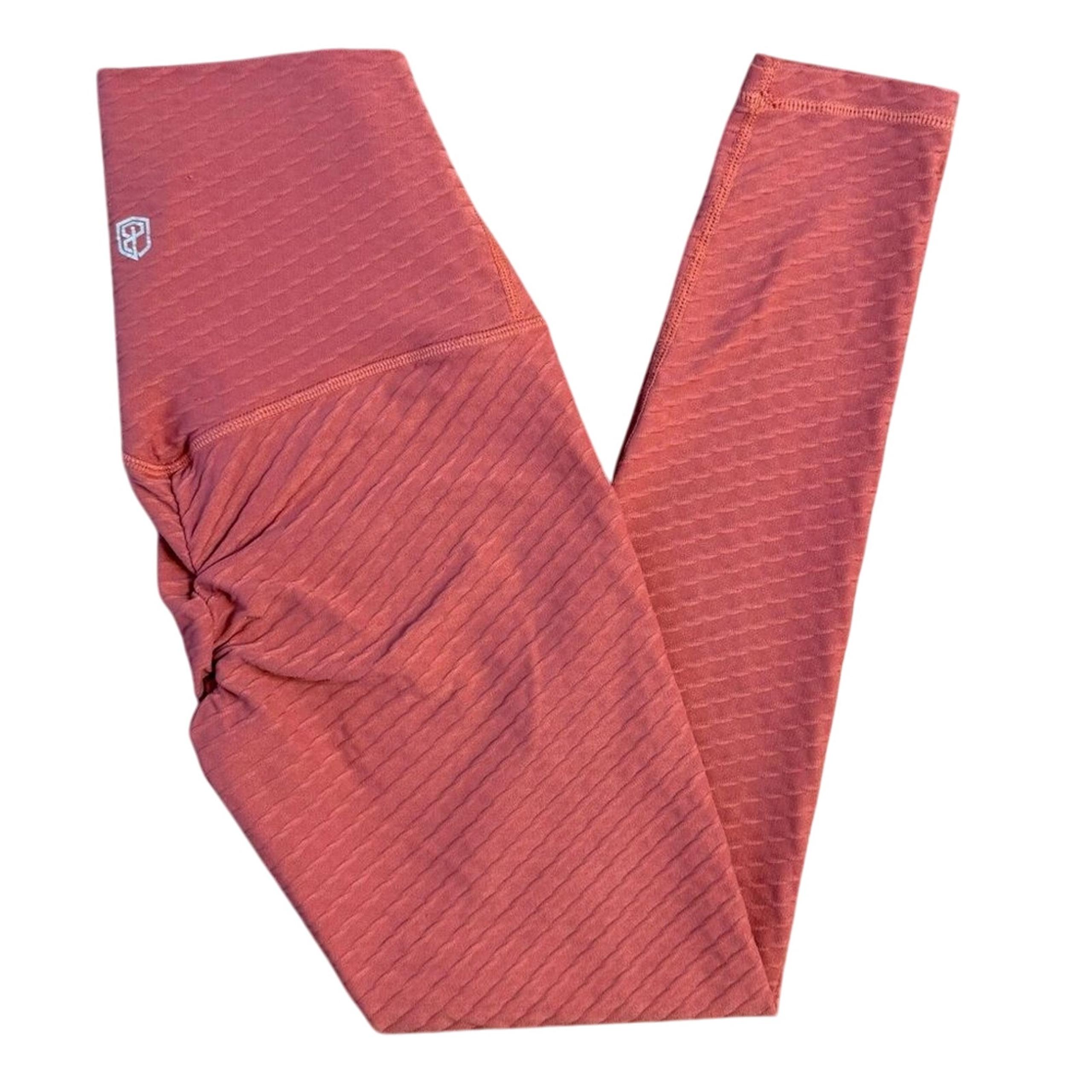 Born Primitive Women’s Paragon Textured Legging CrossFit Guava Pink Size XSmall