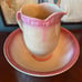 Civil war era wash pitcher and bowl