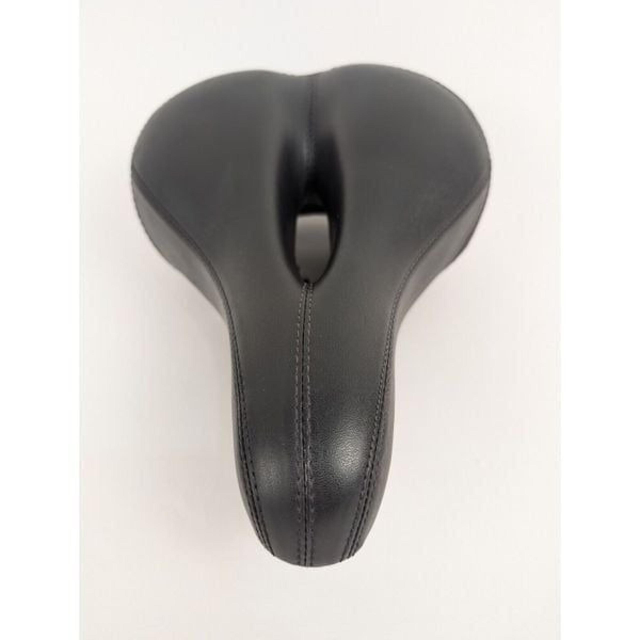 Pre-owned Giddy up! Comfortable Memory Foam 210mm Wide Black Bike Saddle Seat
