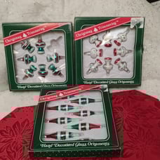 Christmas Ornaments x3