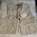 LL Bean Fly Fishing Vest Women’s Medium Khaki tons of pockets