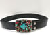 Julieta Miro Womens Belt Custom Art