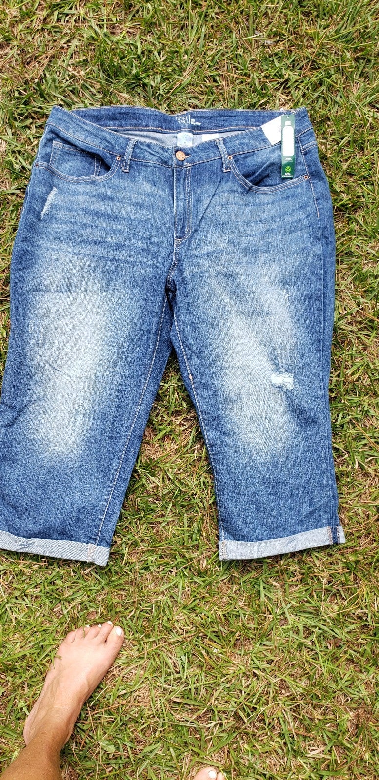 Time and hotsell tru capri jeans