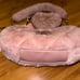 Juicy Couture Dusty Blush Shoulder Bag with Heart Wristlet