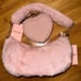 Juicy Couture Dusty Blush Shoulder Bag with Heart Wristlet