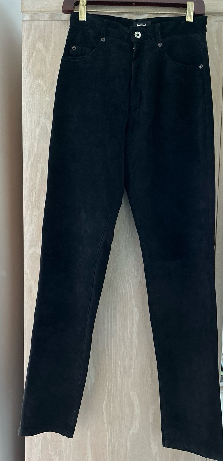 Suede pants