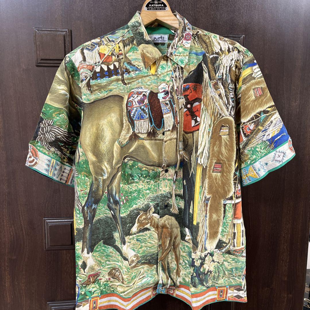 Hermes short-sleeved shirt
