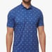 MIZZEN + MAIN Men's Versa Polo in Set Sail Floral Dot Print Size Large