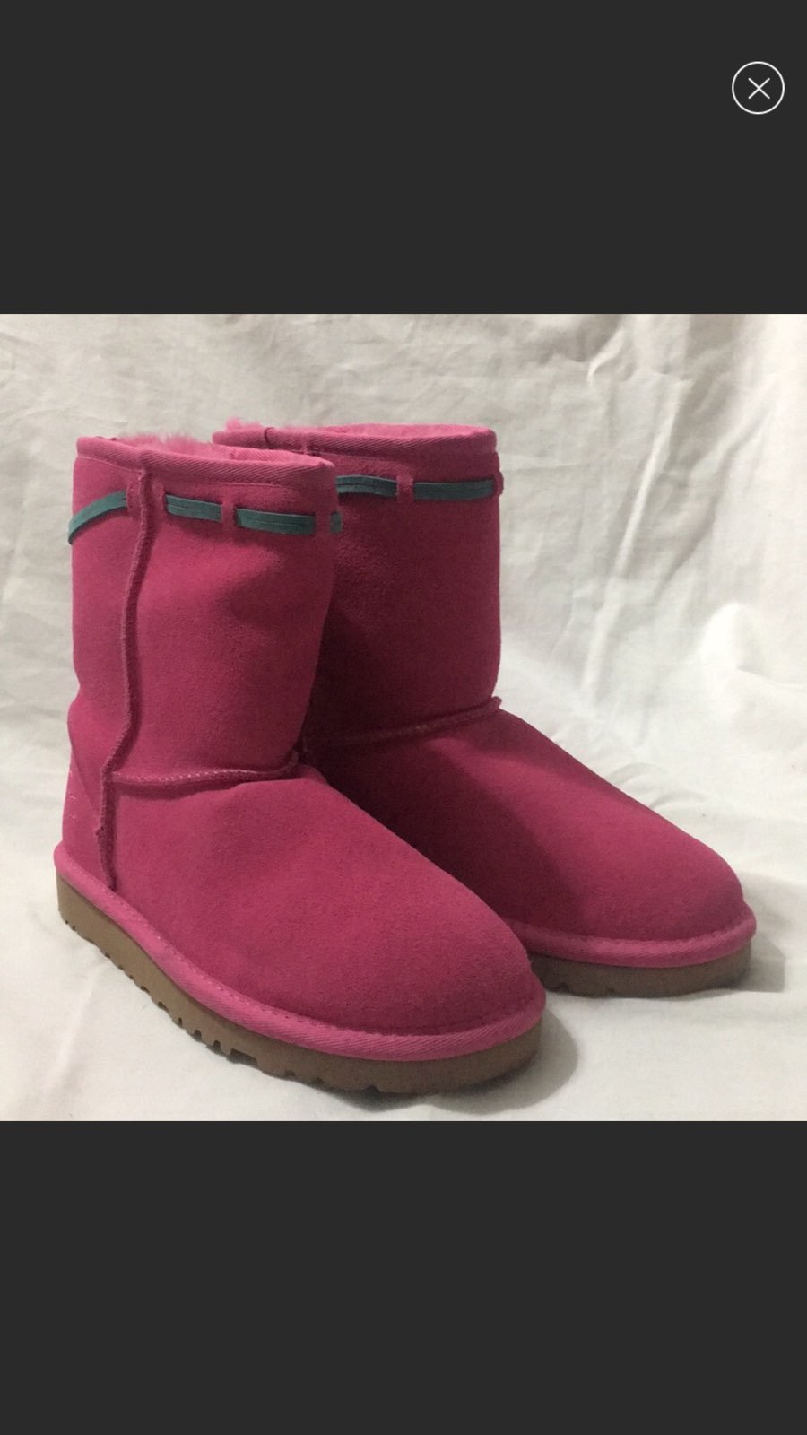 UGG Australia Pink Suede Boots