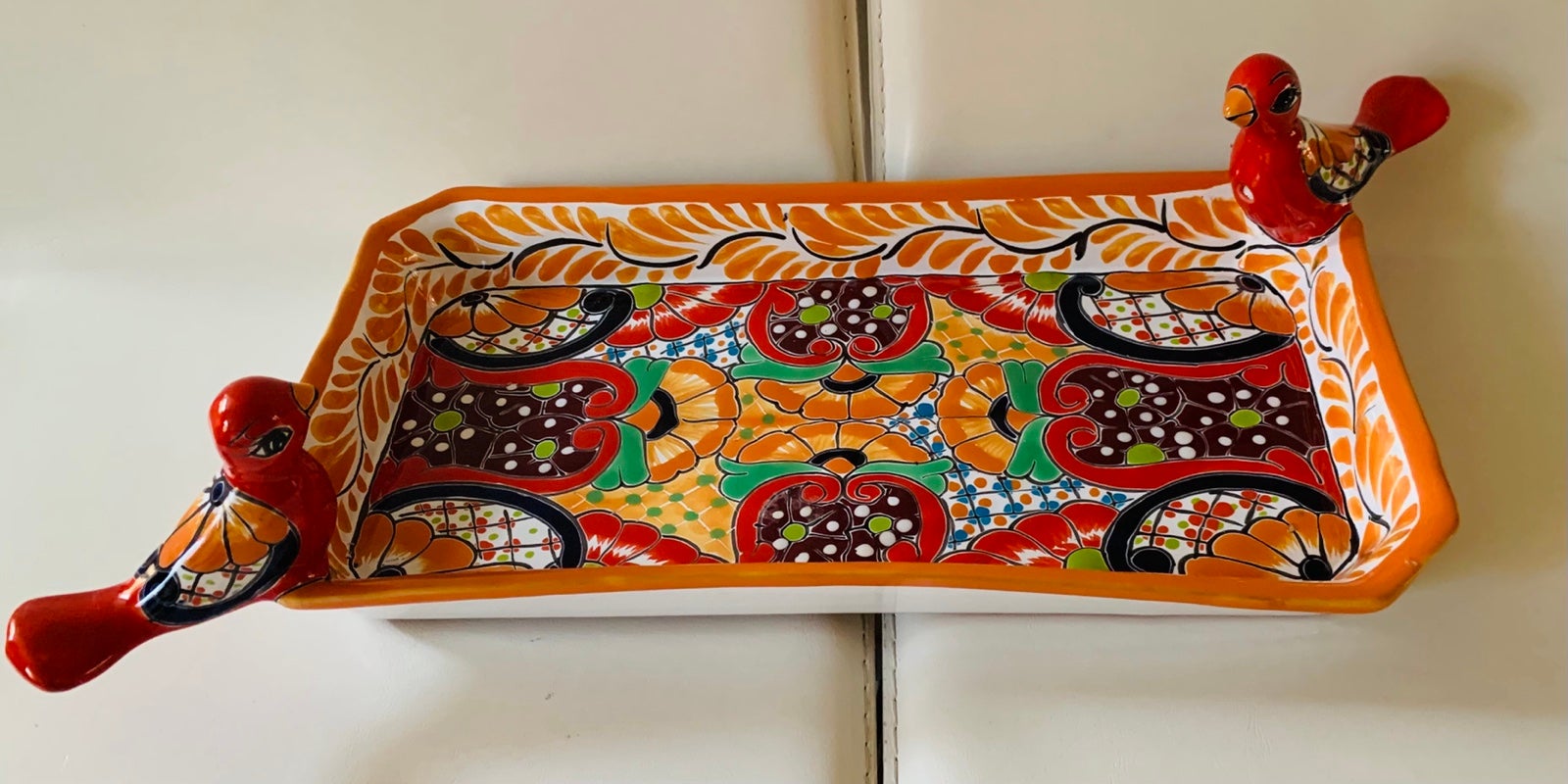 Vintage ceramic tray